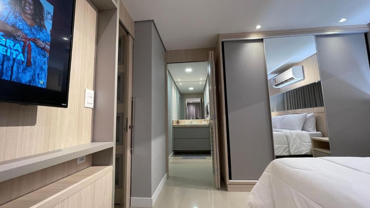 Апартаменты Lindo E Moderno Apartamento Studio No Centro Фос-ду-Игуасу Экстерьер фото