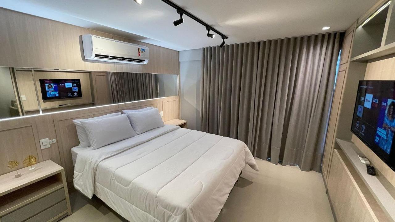 Апартаменты Lindo E Moderno Apartamento Studio No Centro Фос-ду-Игуасу Экстерьер фото