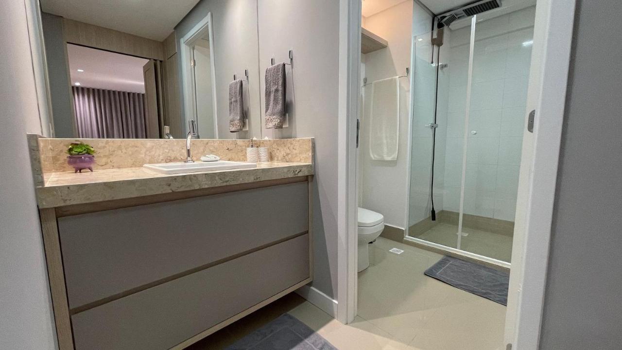 Апартаменты Lindo E Moderno Apartamento Studio No Centro Фос-ду-Игуасу Экстерьер фото